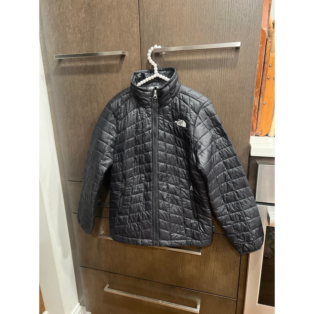 The North Face ThermoBall Eco Insulated Jacket black youth Medium